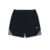 Landy Spacedye Panel Shorts - Black
