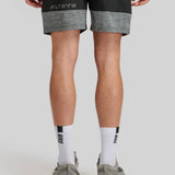Landy Spacedye Panel Shorts - Black