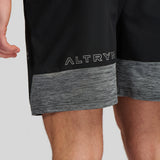 Landy Spacedye Panel Shorts - Black