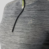 Landy Spacedye Quarter Zip - Black