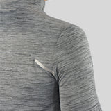 Landy Spacedye Quarter Zip - Black