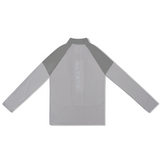 Anderson Quarter Zip  - Grey Mix