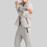 Ascend Tech Running Jacket - Greystone
