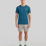 Atherton Panel T-Shirt - Midnight Navy