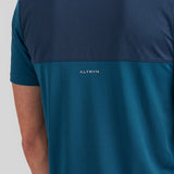 Atherton Panel T-Shirt - Midnight Navy