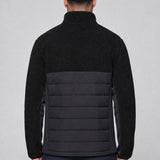 Hybrid Panel Fleece - Black