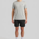 Ryder Panel T-Shirt - Soft Grey
